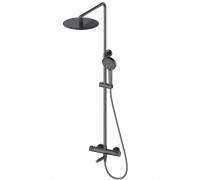 Душевая система Wonzon & Woghand WW-88739902-BGM с термостатом, темный графит