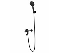 Смеситель Wonzon & Woghand Click WW-FE05L221-MB для ванны и душа, черный/матовый