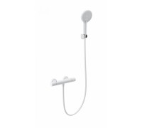 Смеситель Wonzon & Woghand INN 1 WW-B3013-A-MW для душа с термостатом, белый/матовый