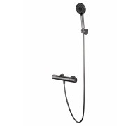 Смеситель Wonzon & Woghand INN 2 WW-A2006-A-BGG для душа с термостатом, темный графит