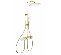 Душевая система Wonzon & Woghand Shelf WW-B4161-BG брашированное золото