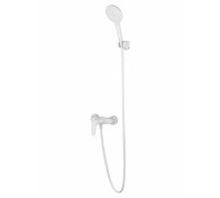 Смеситель Wonzon & Woghand Alfa WW-AE3102-MW для душа, белый/матовый