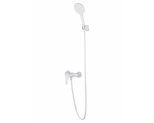 Смеситель Wonzon & Woghand Alfa WW-AE3102-MW для душа, белый/матовый