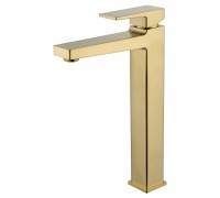 Смеситель Wonzon & Woghand Cube 2.0 WW-88019068-BG для раковины, брашированное золото