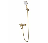 Смеситель Wonzon & Woghand Click WW-FE05L221-BG для ванны и душа, брашированное золото