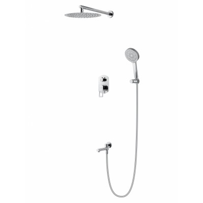 Душевая система Wonzon & Woghand Frame WW-88939010-CR встраиваемая, хром