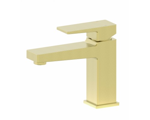 Смеситель Wonzon & Woghand Cube 2.0 WW-88018068-BG для раковины, брашированное золото