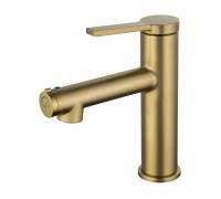 Смеситель Wonzon & Woghand WW-H1017-BG для раковины, брашированное золото