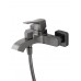 Смеситель Wonzon & Woghand Flex WW-88037072-BGM для ванны и душа, темный графит
