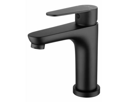 Смеситель Wonzon & Woghand Alfa WW-A40202-MB для раковины, черный/матовый