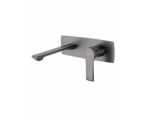 Смеситель Wonzon & Woghand Brilliant WW-88869079-BGM встраиваемый для раковины, темный графит