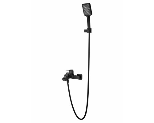 Смеситель Wonzon & Woghand Flex WW-88037072-MB для ванны и душа, черный/матовый