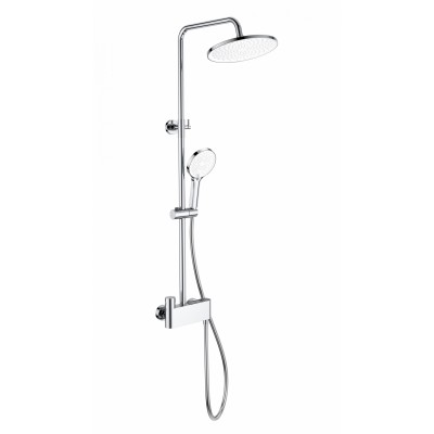 Душевая система Wonzon & Woghand Muse Corno WW-B3110-CR с термостатом, хром