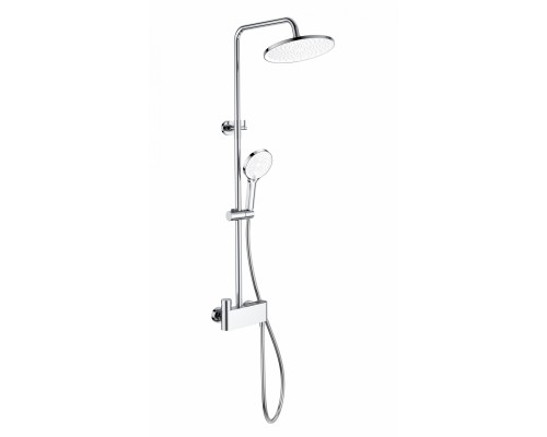 Душевая система Wonzon & Woghand Muse Corno WW-B3110-CR с термостатом, хром