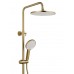 Душевая система Wonzon & Woghand The ONE WW-B3094-BG с термостатом, брашированное золото