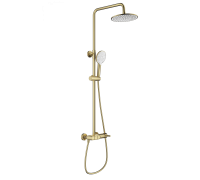 Душевая система Wonzon & Woghand Muse Corno WW-A30653-BG брашированное золото