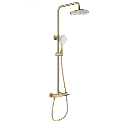 Душевая система Wonzon & Woghand Muse Corno WW-A30653-BG брашированное золото