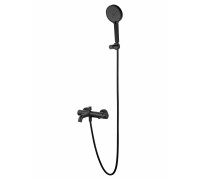 Смеситель Wonzon & Woghand Stick WW-88639017-MB для ванны и душа, черный/матовый