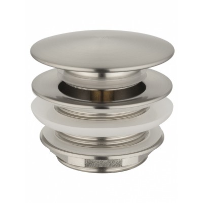 Донный клапан для ванны Wonzon & Woghand WW-SS105-BN 1 1/2 брашированный никель