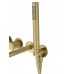 Смеситель Wonzon & Woghand Stick WW-889017-BG встраиваемый для ванны и душа, брашированное золото
