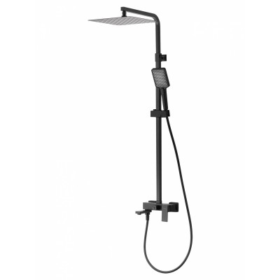 Душевая система Wonzon & Woghand Cube WW-88739016-MB черный/матовый