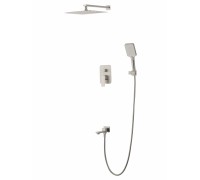 Душевая система Wonzon & Woghand Diamond WW-88939011-BN встраиваемая, брашированный никель