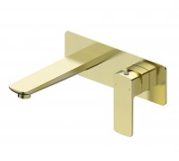 Смеситель Wonzon & Woghand Edge WW-88869003-BG встраиваемый для раковины, брашированное золото