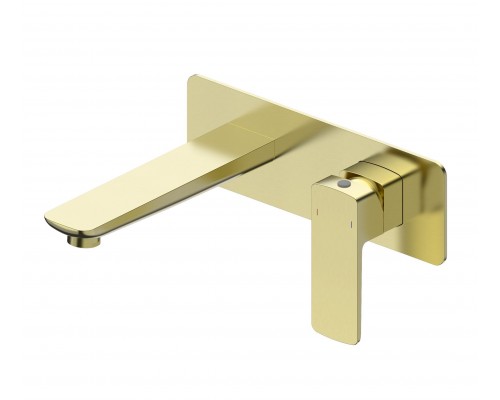 Смеситель Wonzon & Woghand Edge WW-88869003-BG встраиваемый для раковины, брашированное золото