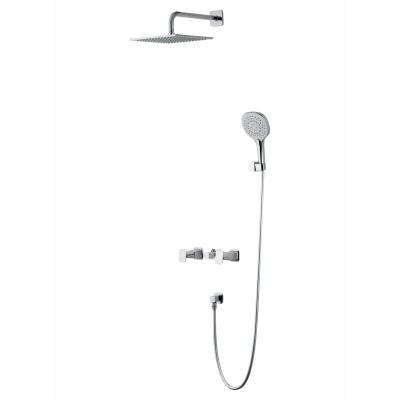 Душевая система Wonzon & Woghand Shakespeare WW-654701-CR встраиваемая, хром