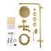 Душевая система Wonzon & Woghand Retro WW-88739020-PG глянцевое золото