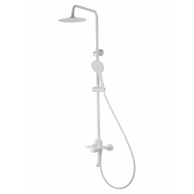 Душевая система Wonzon & Woghand Click WW-N3S962-MW белый/матовый