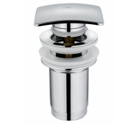 Донный клапан для раковины Wonzon & Woghand WW-88SS08-CR без перелива 1 1/4, хром
