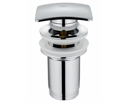 Донный клапан для раковины Wonzon & Woghand WW-88SS08-CR без перелива 1 1/4, хром