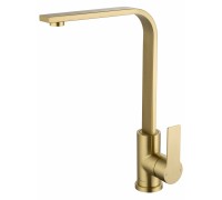 Смеситель Wonzon & Woghand WW-AE4550-BG для кухонной мойки, брашированное золото