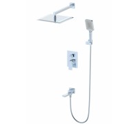 Душевая система Wonzon & Woghand Cube WW-88939016-CR встраиваемая, хром