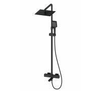 Душевая система Wonzon & Woghand WW-88739901-MB с термостатом, черный/матовый
