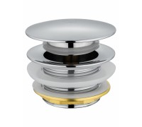 Донный клапан для ванны Wonzon & Woghand WW-SS105-CR 1 1/2 хром