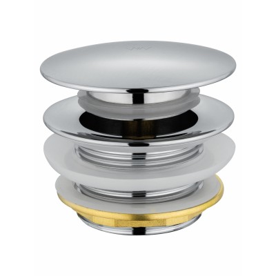 Донный клапан для ванны Wonzon & Woghand WW-SS105-CR 1 1/2 хром