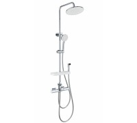 Душевая система Wonzon & Woghand Plate WW-C3017-A1-CR с термостатом, хром