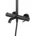 Душевая система Wonzon & Woghand Stick WW-88739017-MB черный/матовый