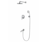 Душевая система Wonzon & Woghand Steam WW-88939008-CR встраиваемая, хром