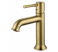 Смеситель Wonzon & Woghand Tor WW-88018073-BG для раковины, брашированное золото