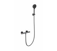 Смеситель Wonzon & Woghand INN 5 WW-B2063-A-BGG для душа с термостатом, темный графит