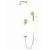 Душевая система Wonzon & Woghand Brilliant WW-88939079-BG встраиваемая, брашированное золото