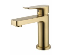 Смеситель Wonzon & Woghand Blend WW-A40222-BG для раковины, брашированное золото