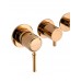 Смеситель Wonzon & Woghand Tor WW-88889073-RG встраиваемый для ванны и душа, розовое золото