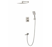 Душевая система Wonzon & Woghand WW-88929003-BN встраиваемая с термостатом, брашированный никель