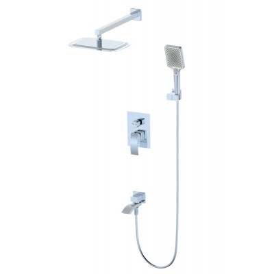 Душевая система Wonzon & Woghand Fit WW-88939009A-CR встраиваемая, хром