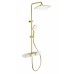 Душевая система Wonzon & Woghand Shelf WW-B3552-BG брашированное золото