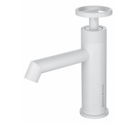 Смеситель Wonzon & Woghand WW-H1065-MW для раковины, белый/матовый